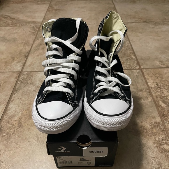 Converse black All Star Hi top